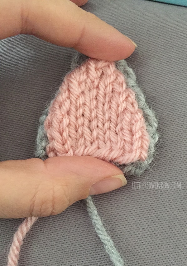 Pretty Kitty Cat Hat Knitting Pattern - Little Red Window