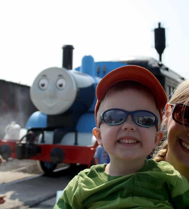 Day Out With Thomas at the Illinois Railway Museum on Little Red Window