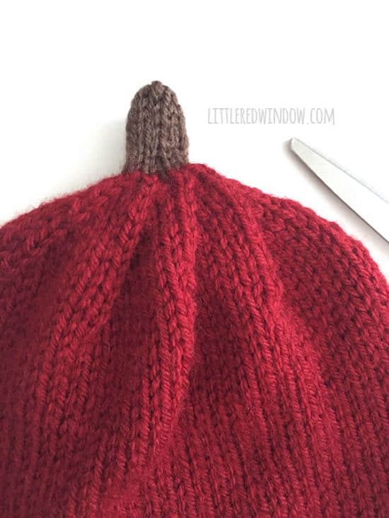 Apple Hat Knitting Pattern Little Red Window