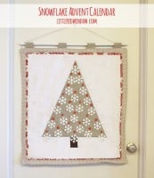 quilted Snowflake Advent Calendar