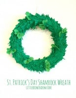 St. Patrick's Day Shamrock Wreath