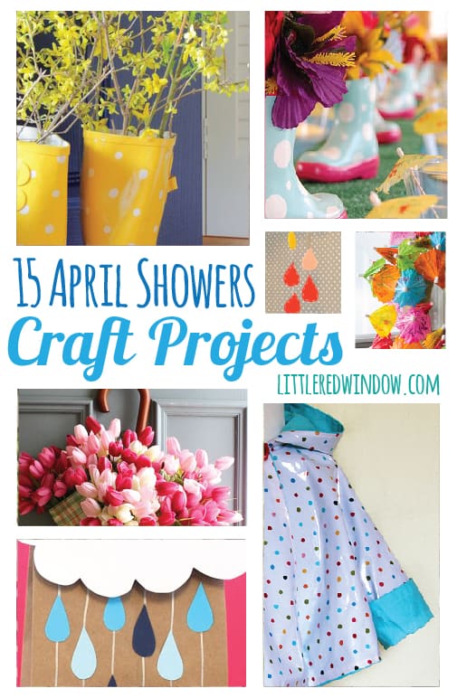 15 April Showers Craft Projects | littleredwindow.com