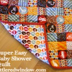 Super Easy Baby Shower Quilt