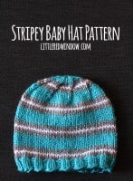 Stripey Baby Cardigan