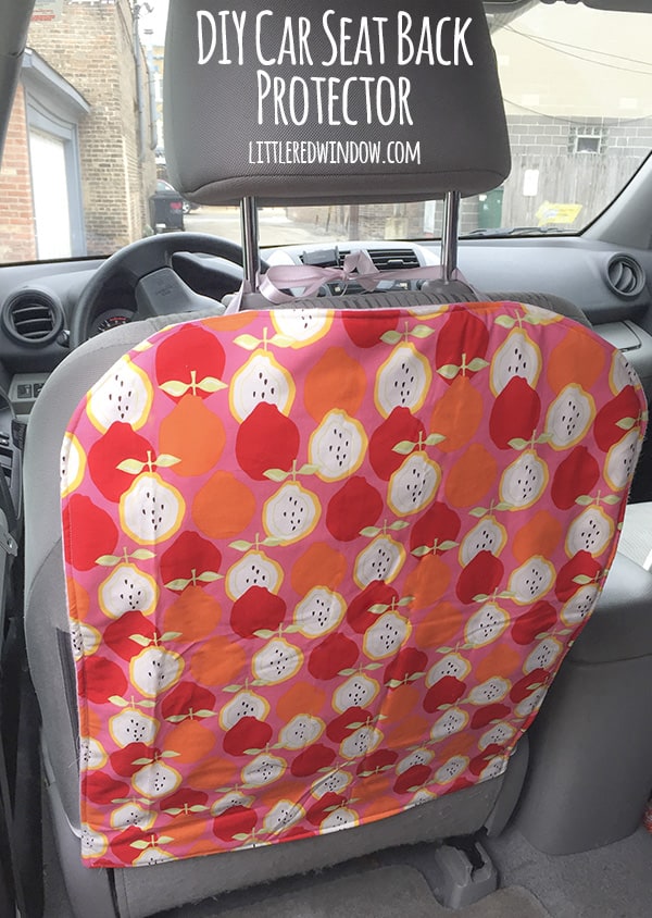 Diy Car Seat Protector Little Red Window - Diy Car Seat Covers Pattern