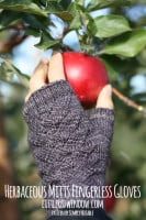 small herbaceous mitts