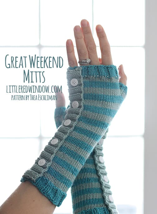 Great Weekend Mitts | littleredwindow.com
