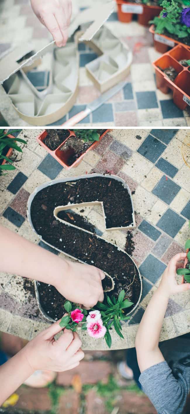 how-to-make-letter-planters