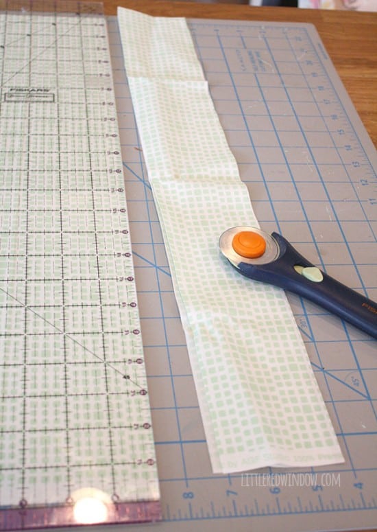 Simple Strip Crib Quilt Little Red Window