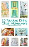 20 Fabulous DIY Dining Chair Makeovers | littleredwindow.com
