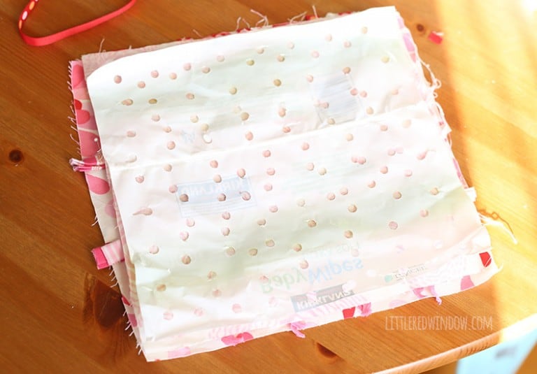 DIY Crinkly Tag Blanket for Baby Little Red Window