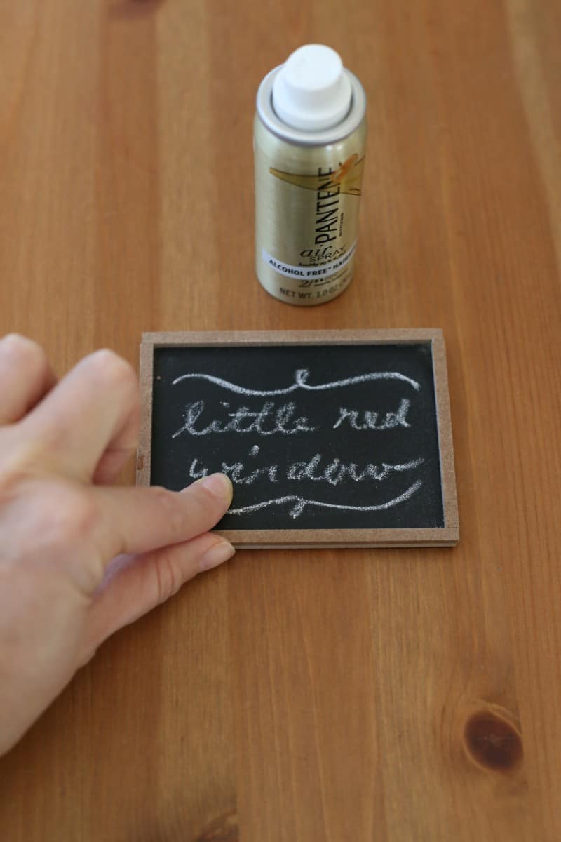 How To Preserve Chalkboard Drawings Little Red Window