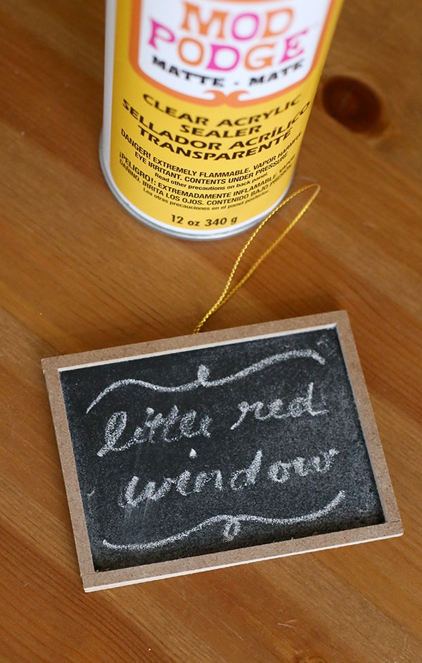 Learn how to save and protect your chalkboard drawings with this one simple trick! | littleredwindow.com