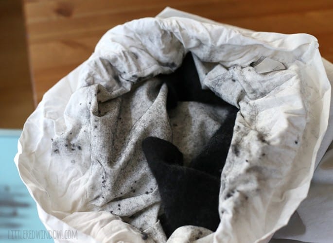 How to Felt Cashmere Little Red Window