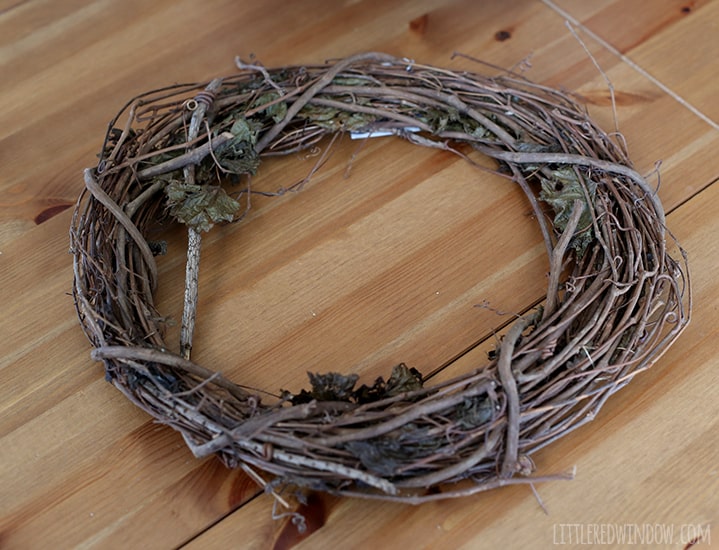 DIY Moss Monogram Spring Wreath! | littleredwindow.com