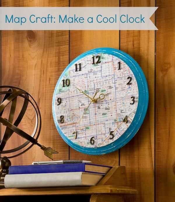Map-craft-how-to-make-a-clock