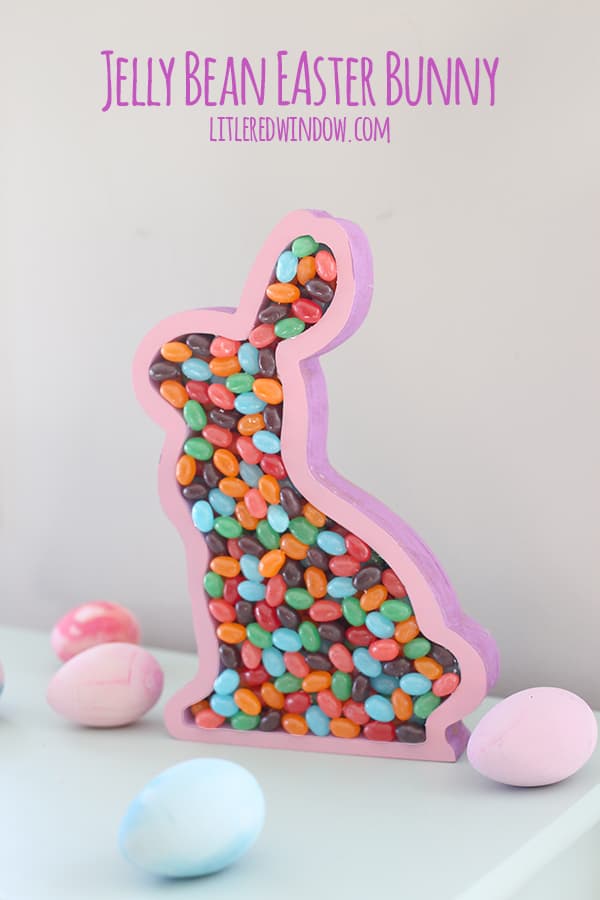 Jelly Bean Easter Bunny! | littleredwindow.com