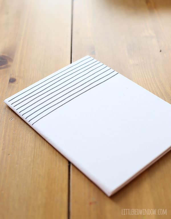 Crafty Blank Notebook Makeover! | littleredwindow.com 