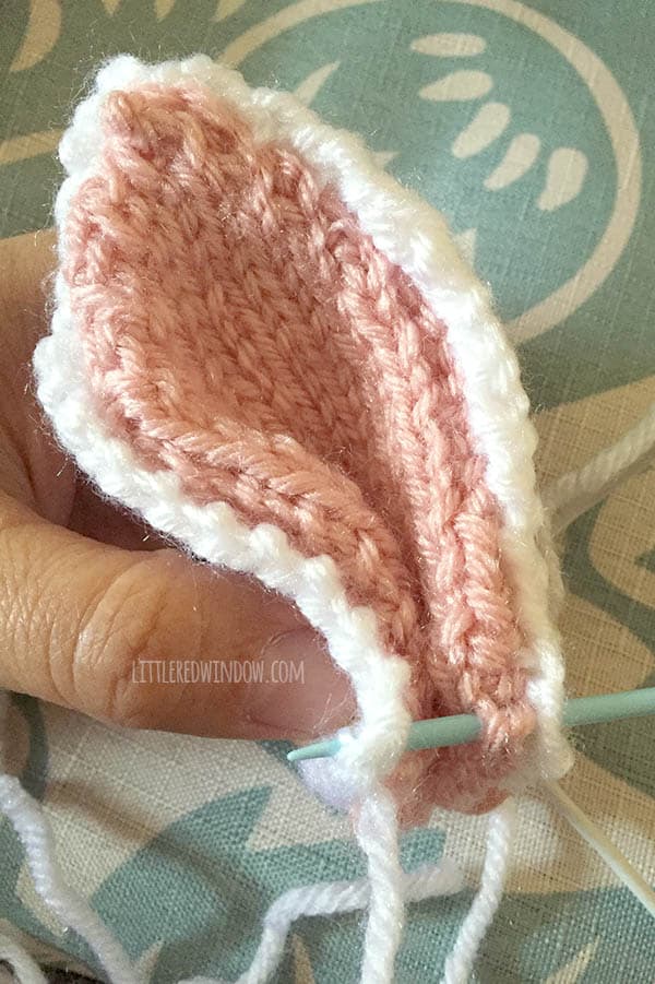 Baby Bunny Hat Free Knitting Pattern! | littleredwindow.com