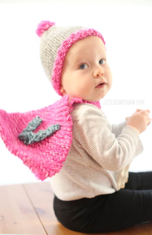 The Do-Gooder Hat free knitting pattern for donations! A great simple and quick pattern to make hats to donate to your favorite charity! | littleredwindow.com