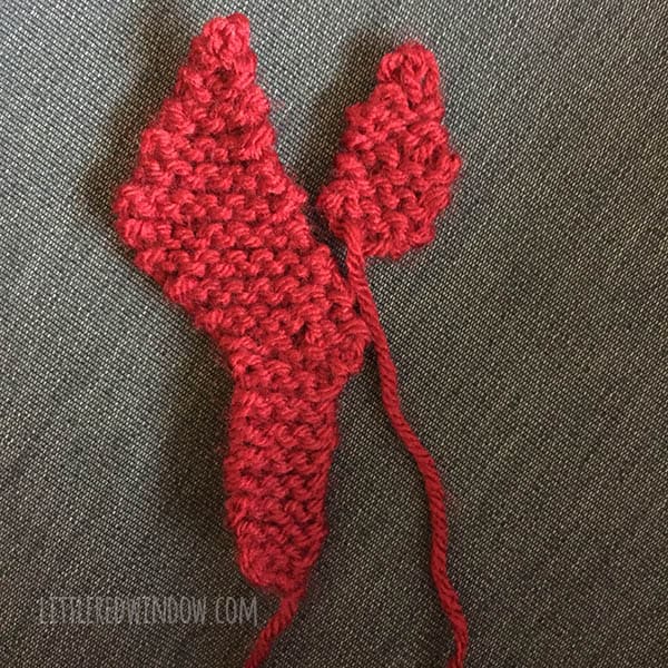 Crabby Crab Hat Knitting Pattern for babies and toddlers! | littleredwindow.com