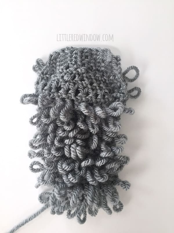 Gray Squirrel Hat Knitting Pattern for newborns, babies and toddlers! | littleredwindow.com