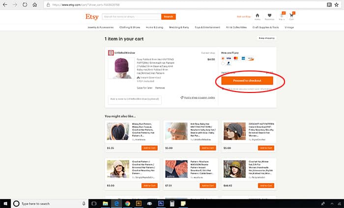 how to download etsy files