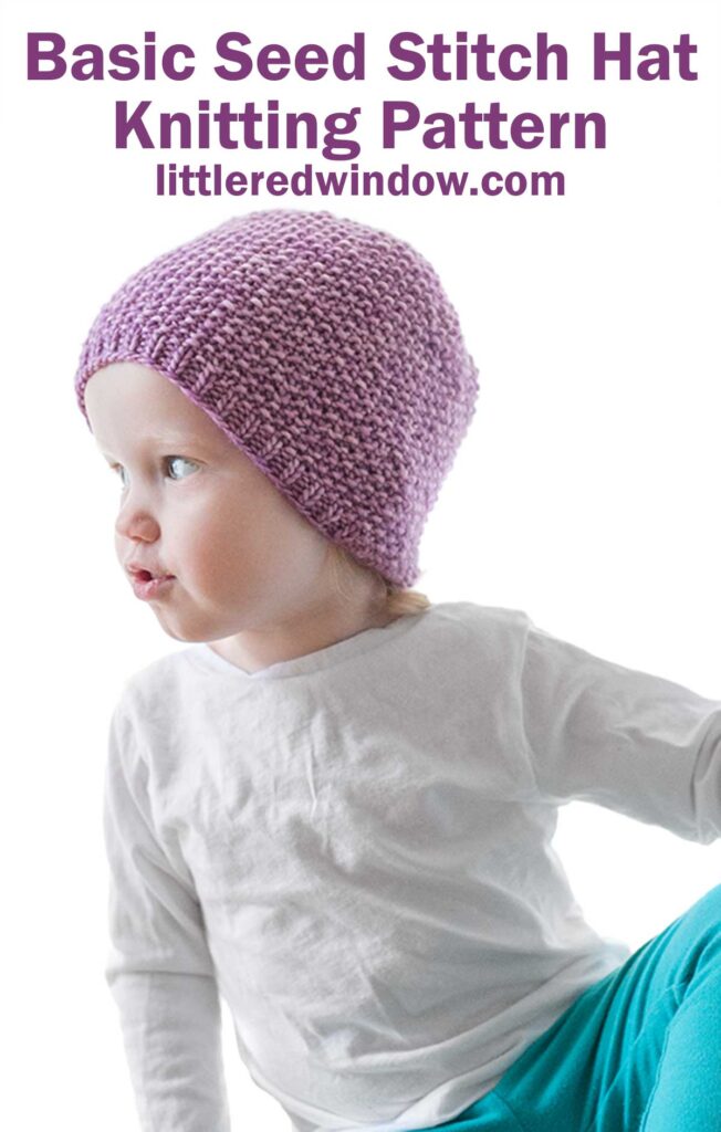 small Basic-Seed-Stich-Hat-Knitting-Pattern_01_littleredwindow