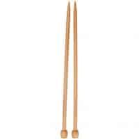 ChiaoGoo Single Point 9-inch (23cm) Bamboo Dark Patina Knitting Needle; Size US 6 (4mm) 1031-6