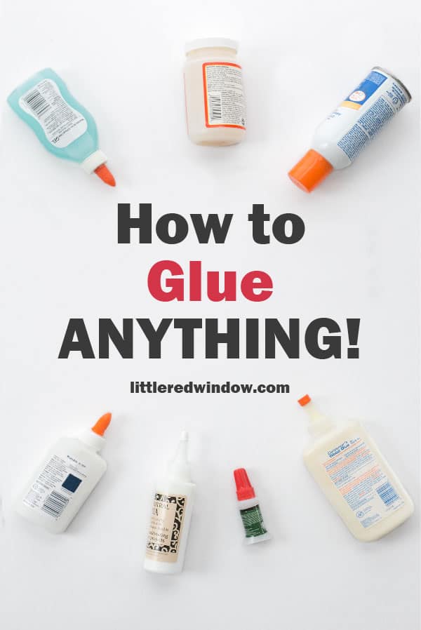 Get the best results for all of your craft projects with this great advice on how to glue ANYTHING!
