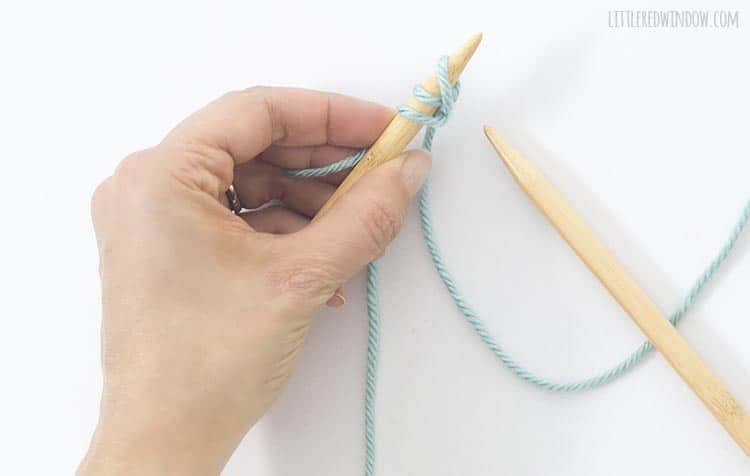 Start your next knitting project with an easy cable cast on!
