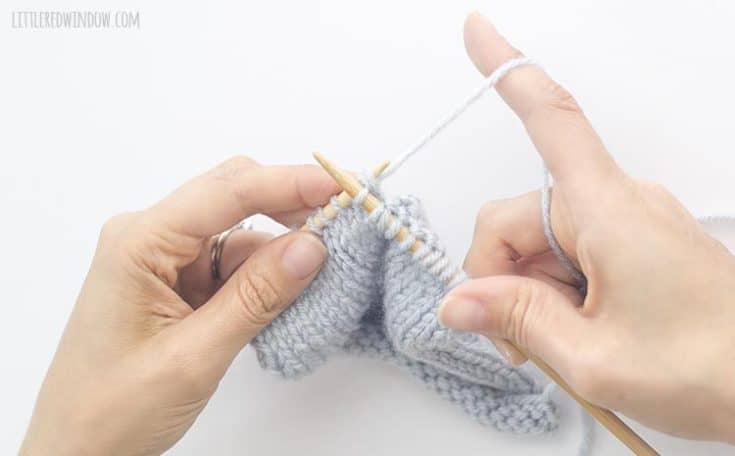 Learn to Knit - Sk2p (Slip1, Knit Two Together, Pass Slipped Stitch ...