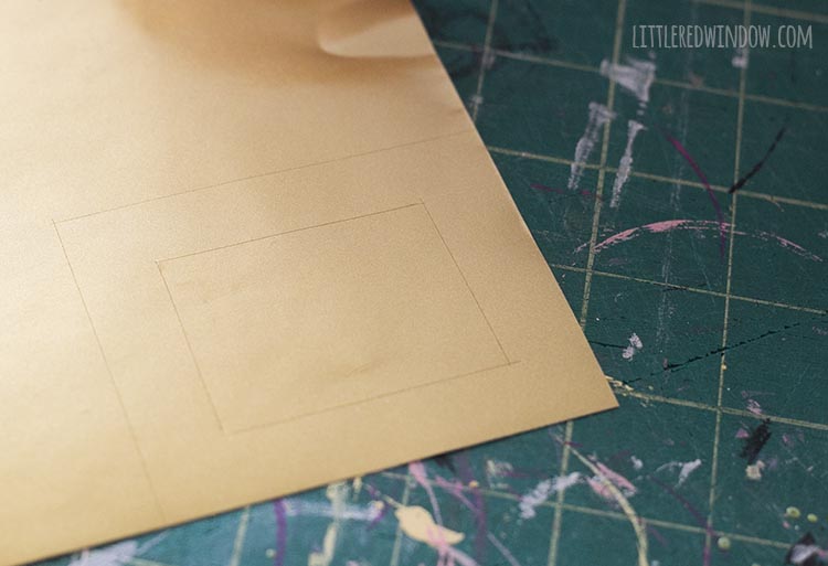 You don't need a Silhouette or Cricut, it's super easy to cut vinyl without one!