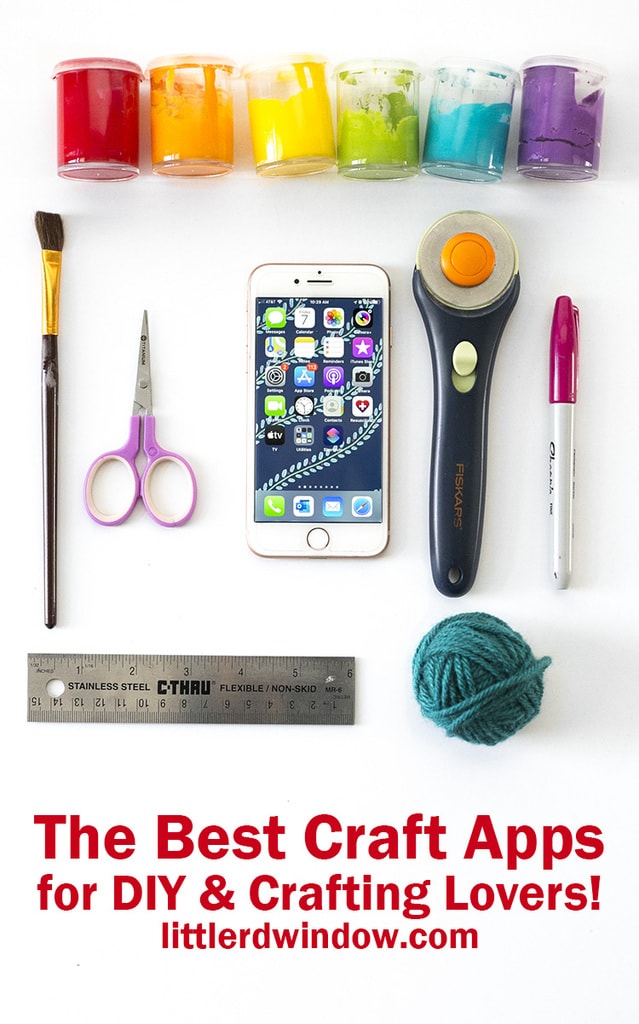 Find some fun new craft apps to use with your iOS or Android device, tons of ideas for crafting, sewing, papercrafts, quilting, and just general crafty inspiration all on your phone!