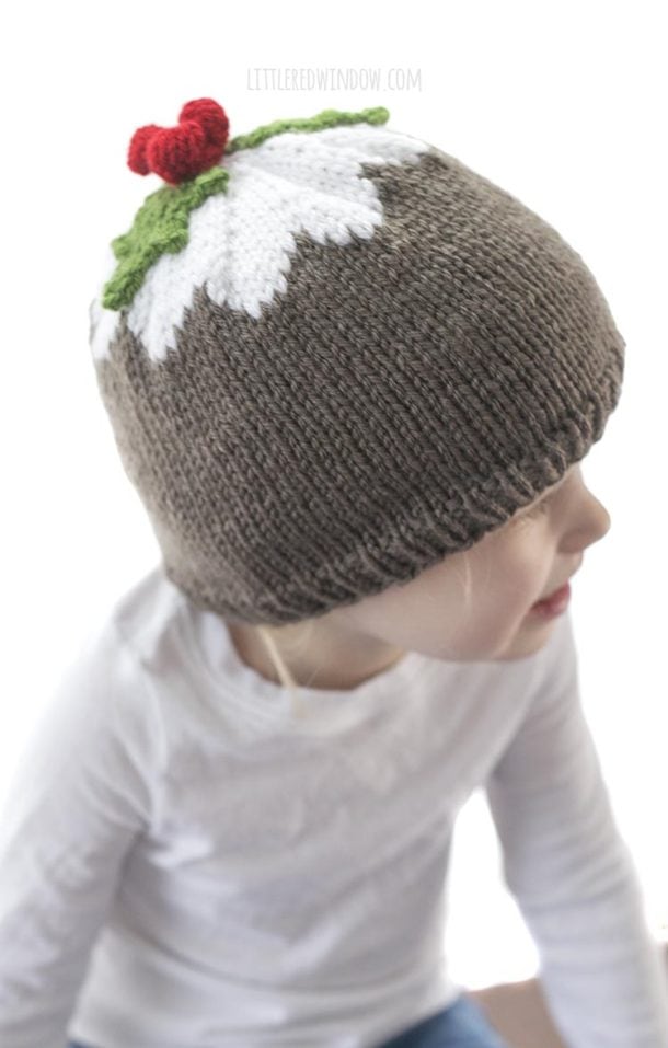 Figgy Pudding Hat Knitting Pattern - Little Red Window