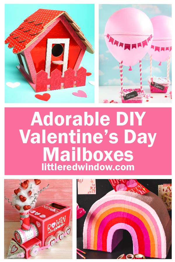 Adorable DIY Valentines Day Mailbox Crafts