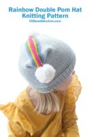 small Rainbow-Double-Pom-Hat-Knitting-Pattern-06-littleredwindow