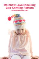 small Rainbow-Love-Stocking-Cap-Knitting-Pattern-01-littleredwindow