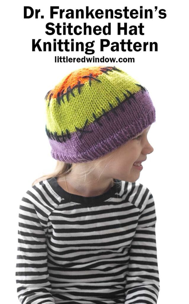 small Dr-Frankenstein-Stitched-Hat-knitting-pattern-07-littleredwindow